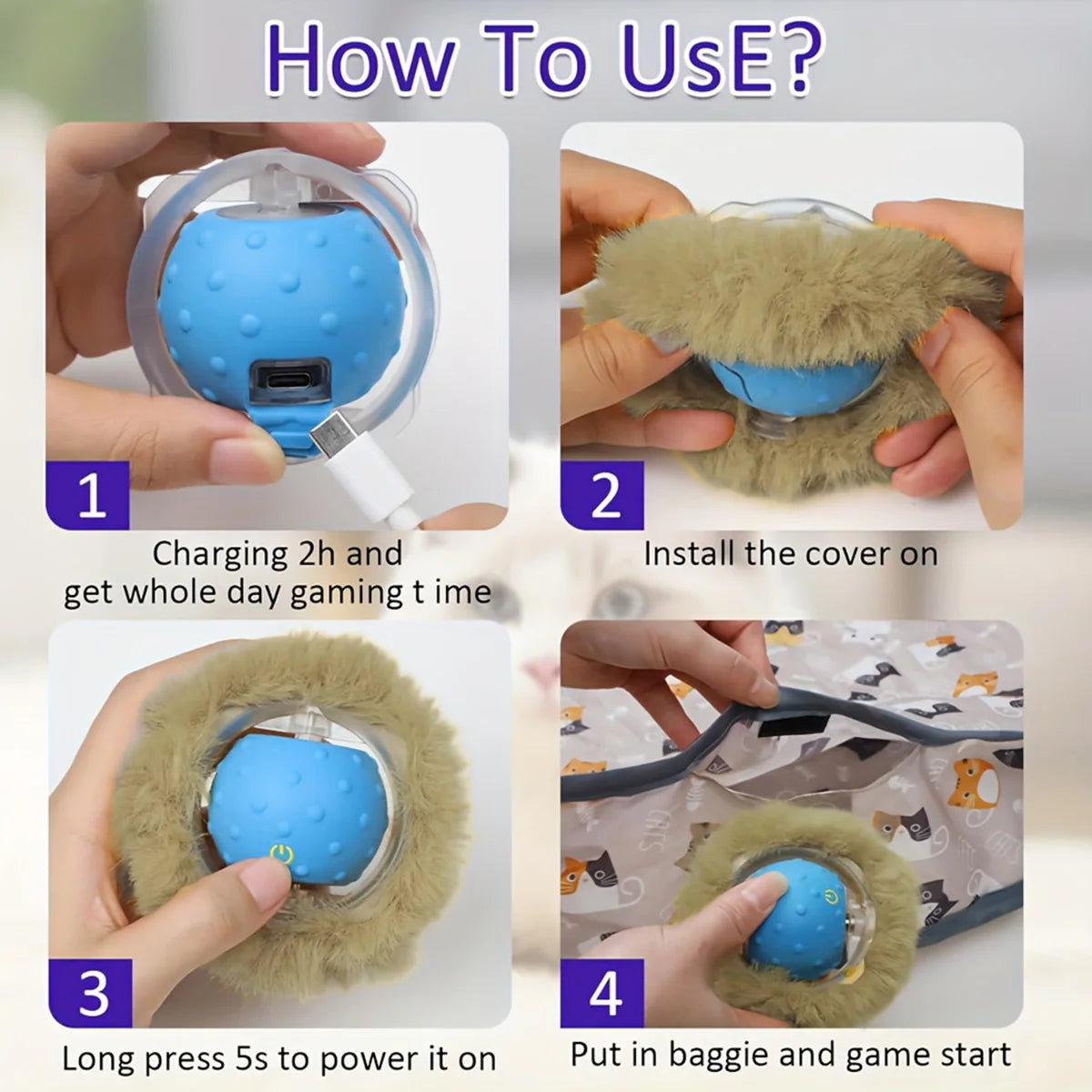 Interactive Slow Feeder Pet Bowl – Non-Slip Plastic Tableware for Dogs and Cats (Blue & Pink)