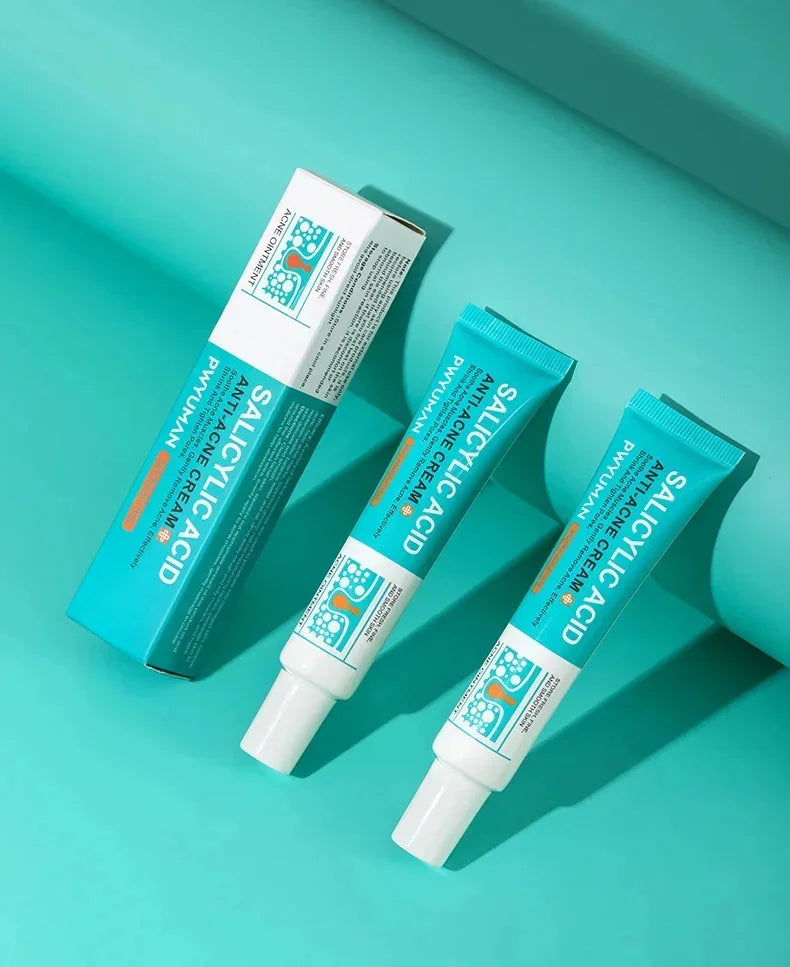 PWYUMAN Salicylic Acid Anti-Acne Cream – Oil Control, Scar Repair & Moisturizer (30ml)